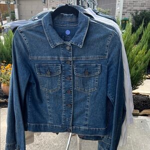 Kut from the Kloth Dark Blue Jean Jacket
